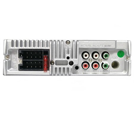 XETEC USB-37 Oto Teyp DSP/USB/SD/AUX/RDS/ 3 Anfi Çıkışlı/4*50W/APP Kontrol