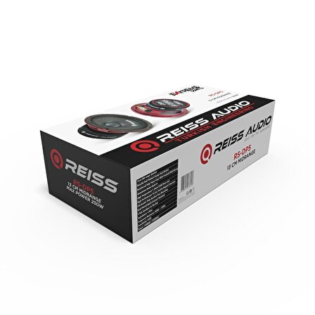 Reiss Audio RS-DP5 13 Cm Midrange Oto Hoparlör 250W Maksimum 75W RMS (1 Takım)