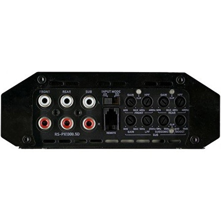 Reiss Audio RS-PX1300.5D 5 Kanal Oto Amfi 4*125W+300W RMS