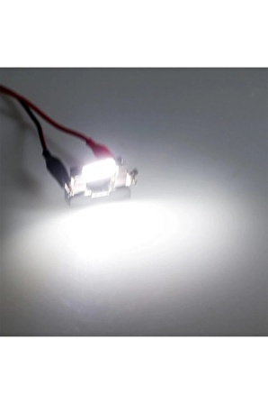 Oto Tavan Led 12v Sofit Led Plaka Ampül 41mm Beyaz 2adet