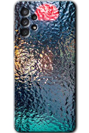 Galaxy A52 Kılıf HD Desen Baskılı Arka Kapak - Blur Cam 