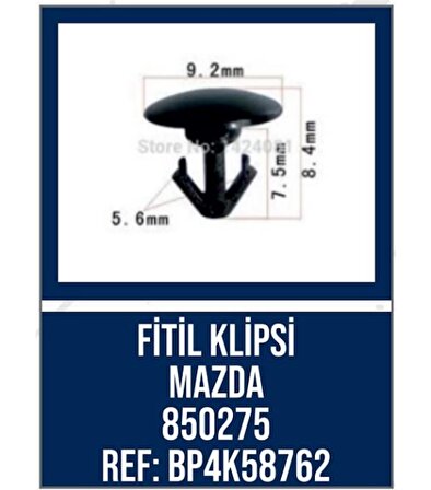 FITIL KLIPSI MAZDA 850275