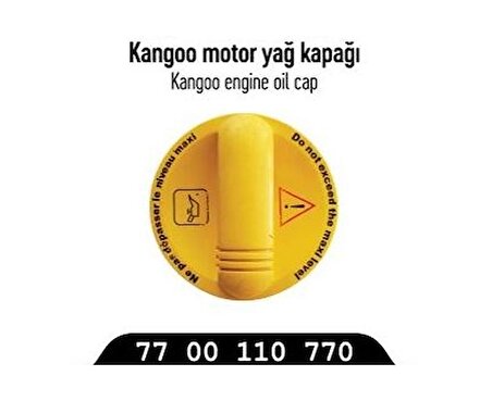 MOTOR YAG DOLUM KAPAGI CLIO II KANGOO FLUENCE 1.5 DCI 7700110770-820009680