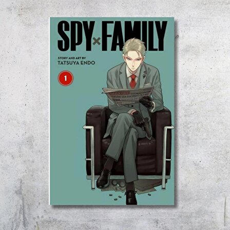 Anime Spy X Family - Loid Forger Poster-Çerçevesiz