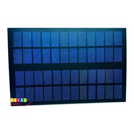 Solar Güneş Paneli 20 cm x 13 cm - 6 W