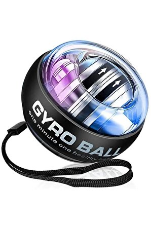 Gyro Ball El Bilek Egzersiz Topu Otomatik El Kol Bilek Güçlendirme Kas Kuvvet Fitness Spor Egzersiz