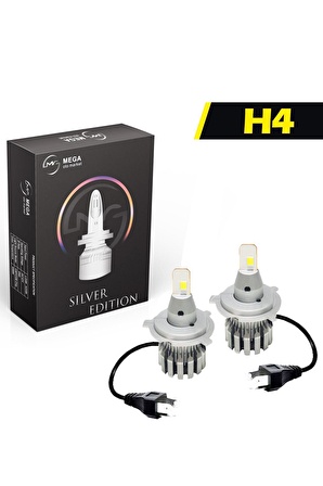 Slim Led Xenon V2 12-24 Volt Silver Edition Csp Led H1 H4 H7 H11 9006 9005