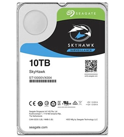Seagate Skyhawk 3.5 10Tb 256Mb 7200 St10000Vx0004