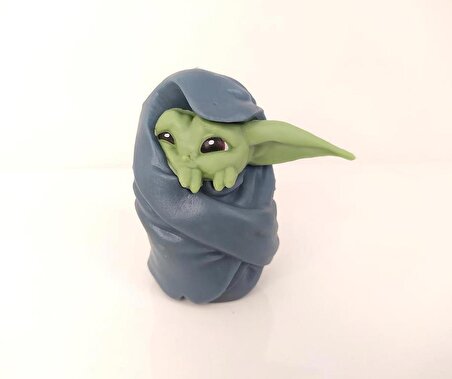 Star Wars Baby Yoda Karakter Mini Figür Oyuncak 6cm 12045