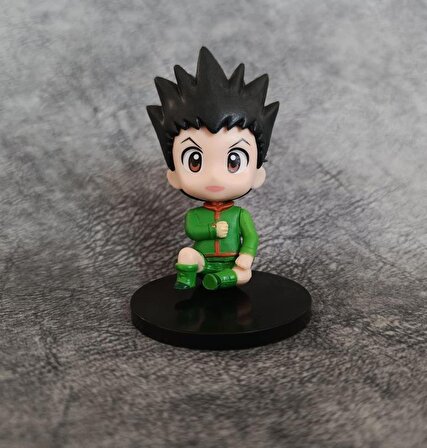 Figür Anime Hunter x Hunter Gon Freecss Karakter Figür Oyuncak Biblo 9 cm 