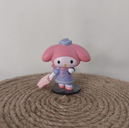 Mini Figür Sanrio My Melody Karakter Figür Oyuncak 