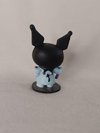 Mini Figür Sanrio Kuromi Karakter Figür Oyuncak 15529