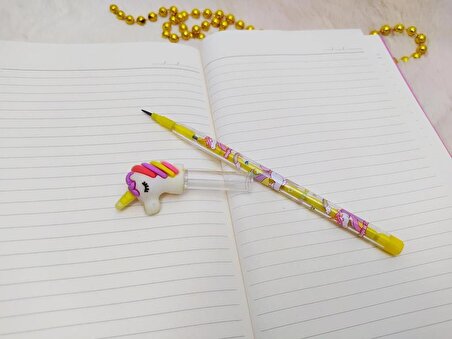 Yumurtlayan Unicorn Kurşun Kalem Ofis Okul Öğrenci Kalemi