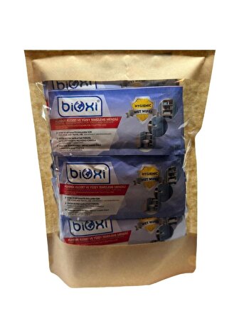Bioxi® Hijyenik Klozet Ve Yüzey Temizleme Mendili 30 Lu Paket