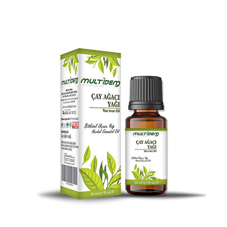 multidem Çay Ağacı Yağı 20ml Sivilce Ve Akne Karşıtı Saç Ve Cilt Bakım Ve Hijyen