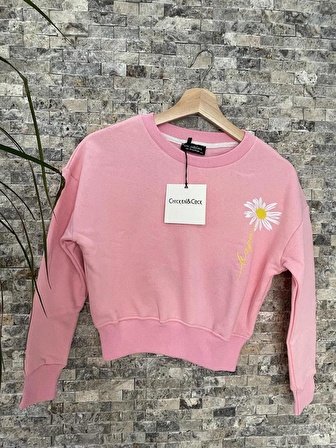 Kadın Crop Sweat