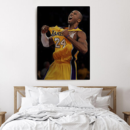 Kobe Bryant Los Angeles Lakers Kanvas Tablo