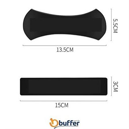 BUFFER® Yeni Nesil Nanotech Güçlü Yapıştırıcı Cep Telefonu Tutucu Pad