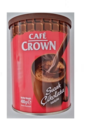 Cafe Crown Toz İçecek 2x400 g. (Salep + Sıcak Çikolata Tadıyla)