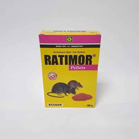 Fare Zehiri Pellet 100 Gr Ratimor