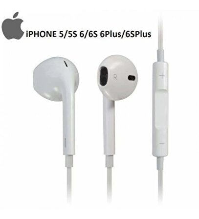 iPhone 6/6 Plus, Samsung, Huawei, Xiaomi, Oppo ve diğer bütün 3,5mm jack girişli cihazlarda uyumlu Mikrofonlu Kablolu Kulaklık - Tablet, Bilgisayar Kulak İçi Mikrofonlu Kablolu Kulaklık