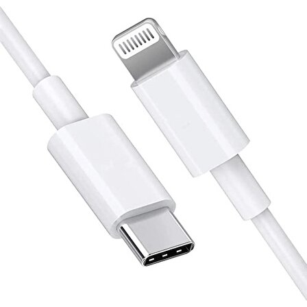 USB-C - Lightning Kablosu iPhone Uyumlu Type C To Lighting Hızlı Şarj Kablosu 1.2 Metre