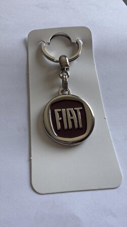 Fiat Anahtarlık Metal 3d Metal Otomobil Anahtarlığı