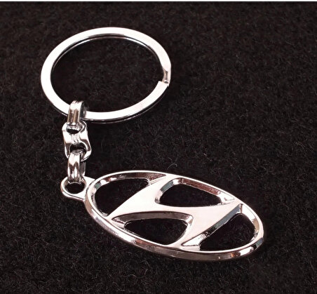 Hyundai Anahtarlık Metal 3d Metal Otomobil Anahtarlığı