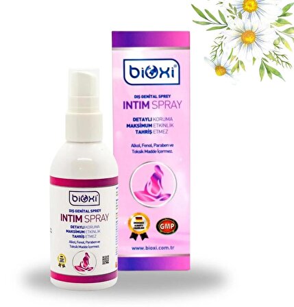Bioxi® Dış Genital Sprey-İntim Sprey 150 ML