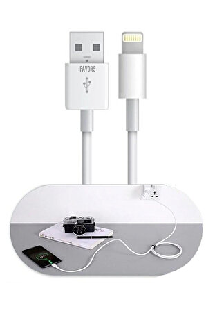 Qasul 3 Metre Iphone Lightning Data Şarj Kablosu Apple Iphone Uyumlu Şarj Kablosu