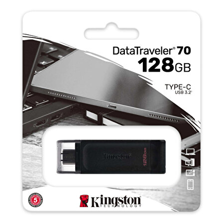 Kingston DT70 128GB DataTraveler70 Type-C 3.2 Gen1 (DT70/128GB)