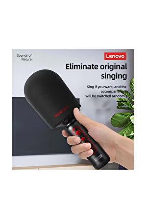 Lenovo Thinkplus M1 Ses Değiştirme Özellikli Karaoke Bluetooth Mikrofon Speaker