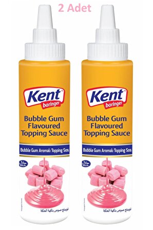 Bubble Gum Topping Sos (Silindir Ambalaj) 300 Gr x 2 Adet