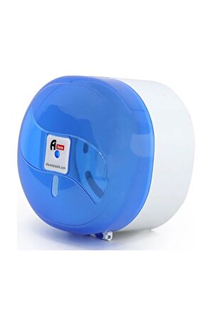 A Form AF 408 İçten Çekme Cimri Tuvalet Kağıt Dispenseri Aparatı - Şeffa Mavi - Plastik