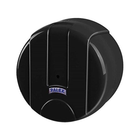 Palex Küçük Mini İçten Çekme Cimri Tuvalet Kağıt Dispenseri Aparatı - Siyah - Plastik