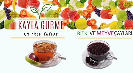 Kayla Gurme Meyve Çayı Seti 6'lı X 250 Gr Meyve Çayı Seti