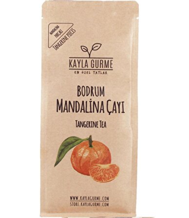 Kayla Gurme Bodrum Mandalina Çayı - Mandalina Parçalı (250 gr)