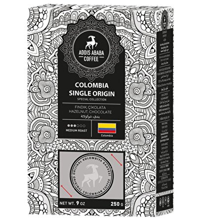 Kolombiya Single Origin 250 Gram