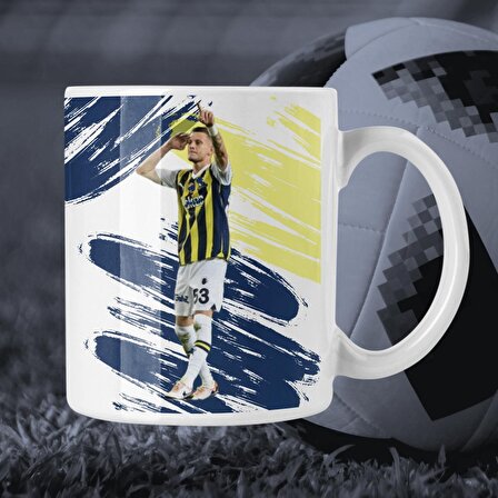 Sebastian Szymanski Fenerbahçe Futbol Taraftar Hediyelik Baskılı Kupa Bardak