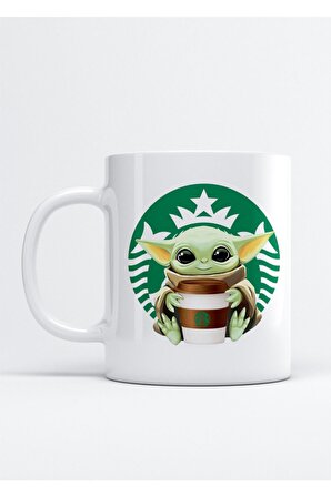 Baby Yoda Starbucks Kupa Bardak
