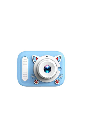 Hello Çocuk Dijital Fotoğraf Makinası 20 MP Video Kaydedici 2.0 inç Çift Kameralı Ks-102