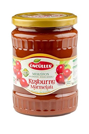 Öncüller Marmelat 630 Gr. Kuşburnu Marmelatı