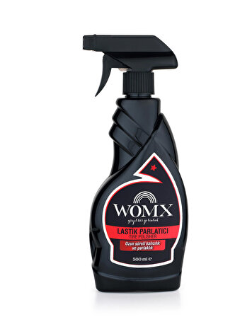 WOMX Lastik ve Plastik  Parlatıcı Koruyucu 5 kg +500 ml lastik parlatıcı