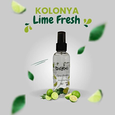 Bioxi® Lime Fresh 80° Kolonya 150 ML