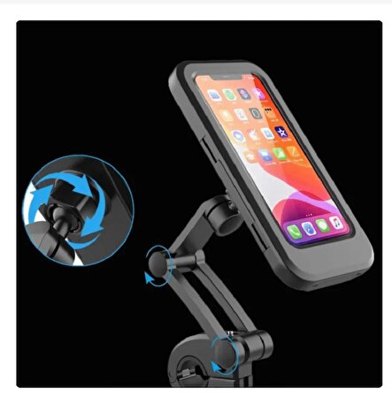 Portatif Universal Motosiklet Bisiklet Su Geçirmez Telefon Tutucu