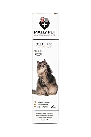 Kediler Için Tüy Yumağı Önleyici Anti-hairball Malt Macunu Malt Paste 100g