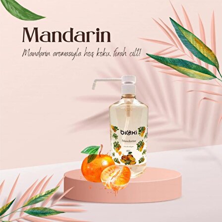 Bioxi® Mandarin 80° Kolonya 1 LT Sprey Başlıklı