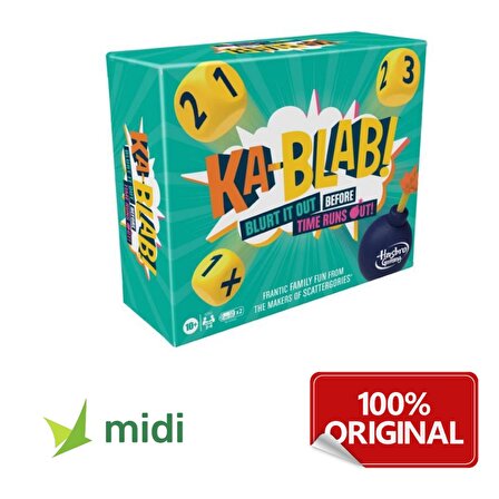 Hasbro Gaming Kablab Kutu Oyunu midi-F2562