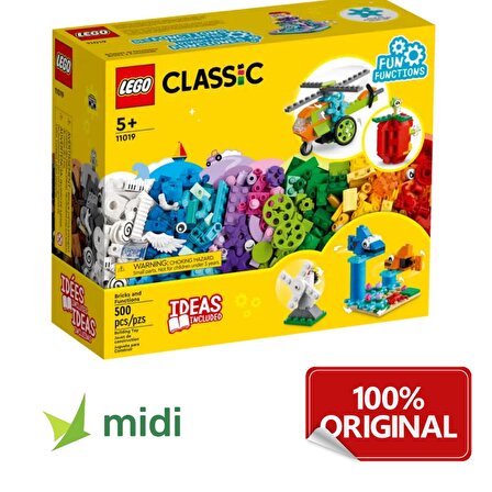 Lego Classic Yapım Parçaları ve Fonksiyonlar midi-11019