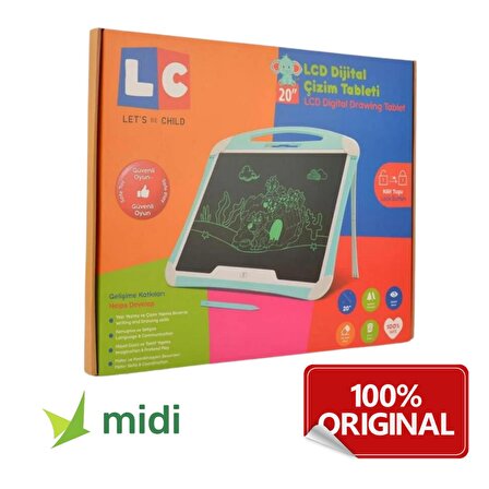 Enfal LC Dijital Çizim Tableti 20 İnç midi-30958lc